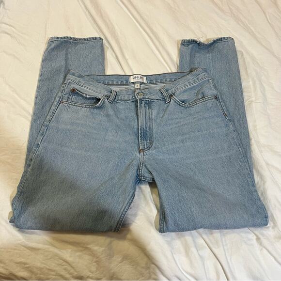 AGOLDE Lyle Low Rise Slim Jeans size 30 - Picture 14 of 16